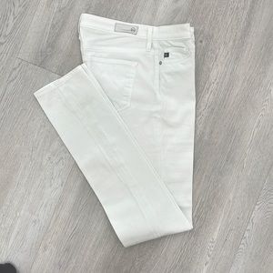 AG White jeans!!! (Adriano Goldschmied) basically brand new.